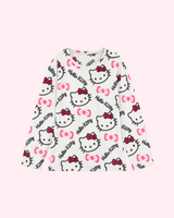 Hello Kitty White Pajama Top