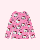 Hello Kitty Soft Pink Pajama Top