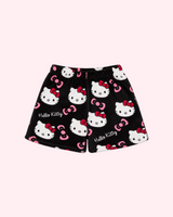 Hello Kitty Pajama Shorts – Black & Pink Bows