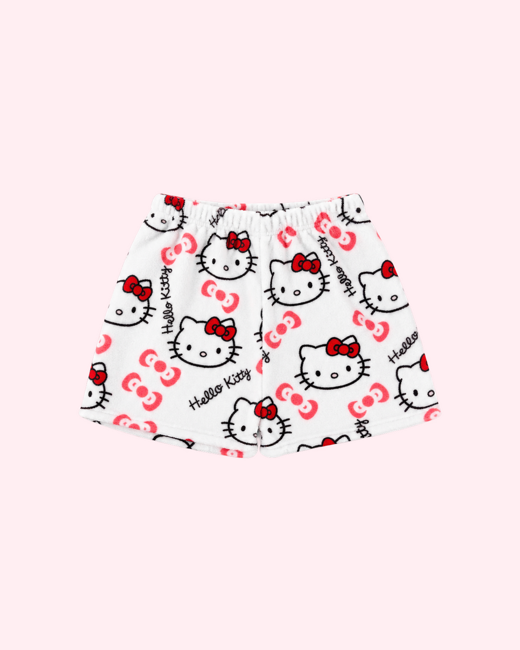 Hello Kitty Pajama Shorts – White