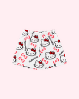 Hello Kitty Pajama Shorts – White