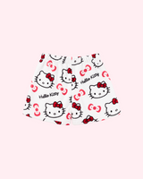 Hello Kitty Pajama Shorts – White