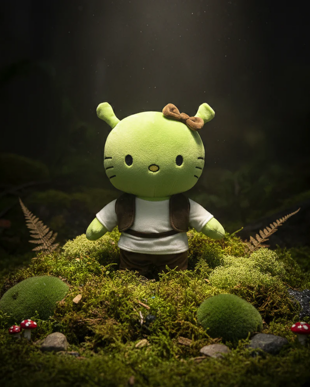Shrek x Hello Kitty Plush