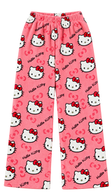 Hello Kitty Coral Pink Pajama Pants