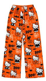 Hello Kitty Orange Halloween Pajama Pants
