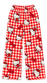 Hello Kitty Red Gingham Pajama Pants