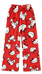 Hello Kitty Red Hearts Pajama Pants