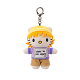 Justin Bieber WDYM x Hello Kitty Plush Keychain