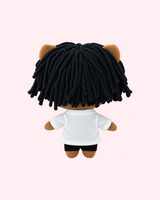 Kendrick Lamar x Hello Kitty Plush — White Outfit — reconstructed rear view