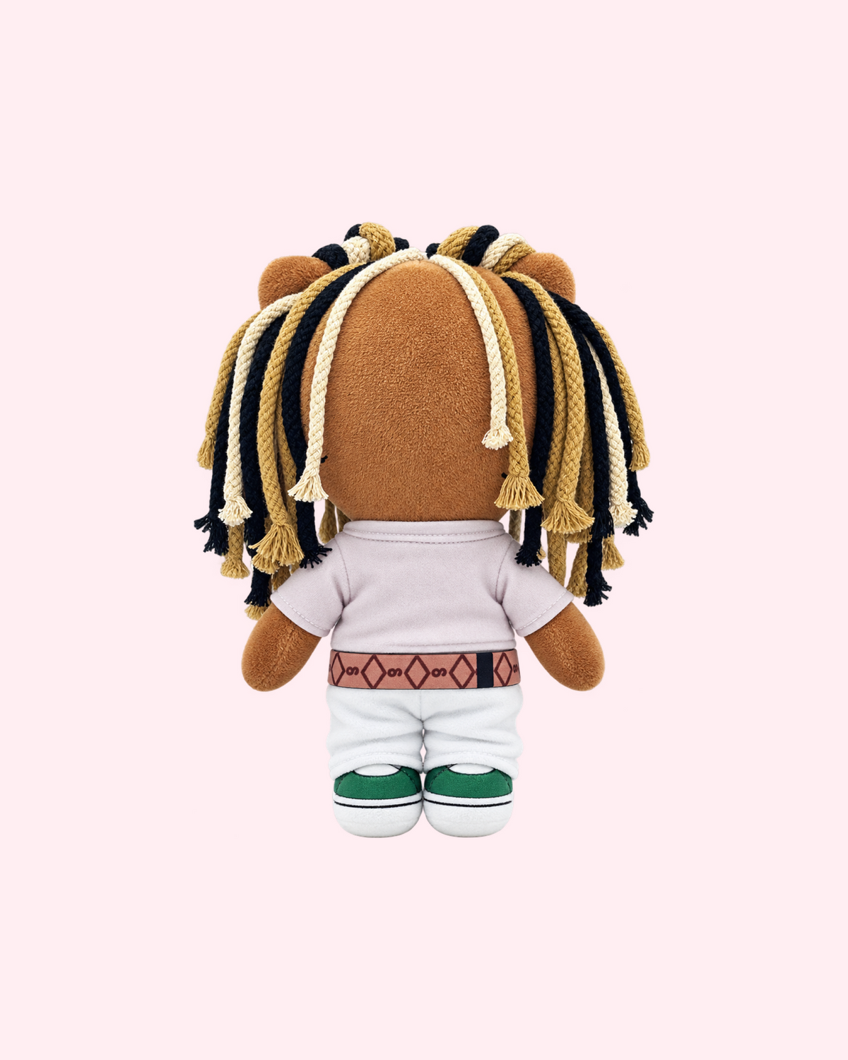 King Von x Hello Kitty Plush — reconstructed rear view