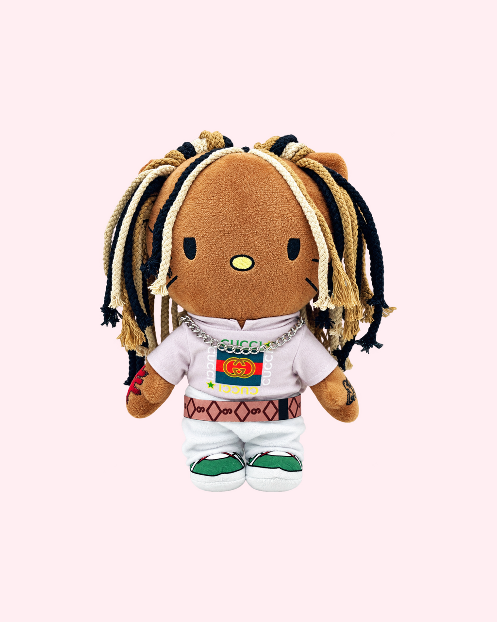 King Von x Hello Kitty Plush — front view