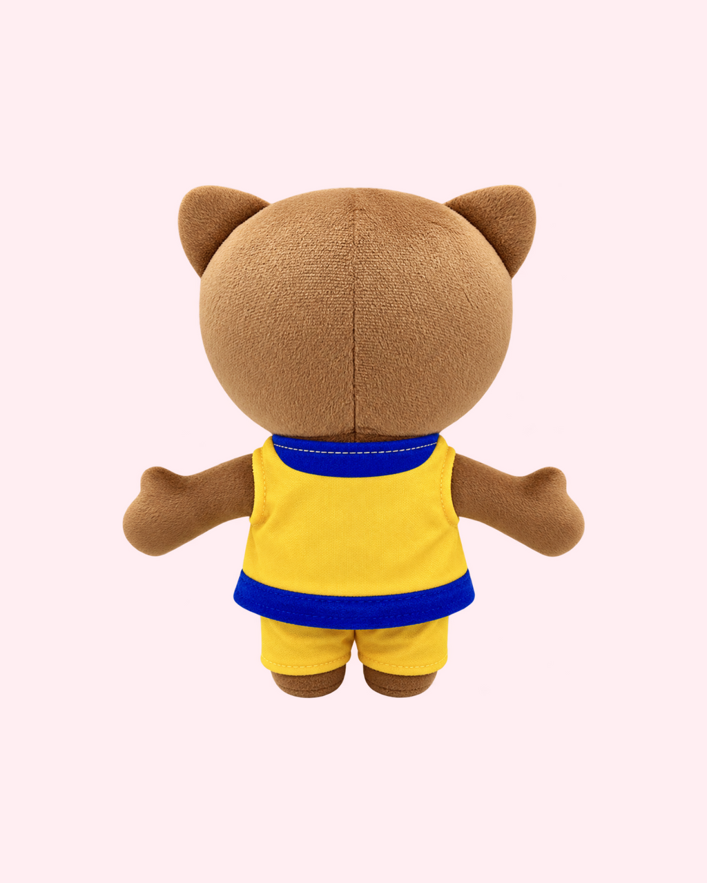 Kobe Bryant x Hello Kitty Plush — reconstructed rear view