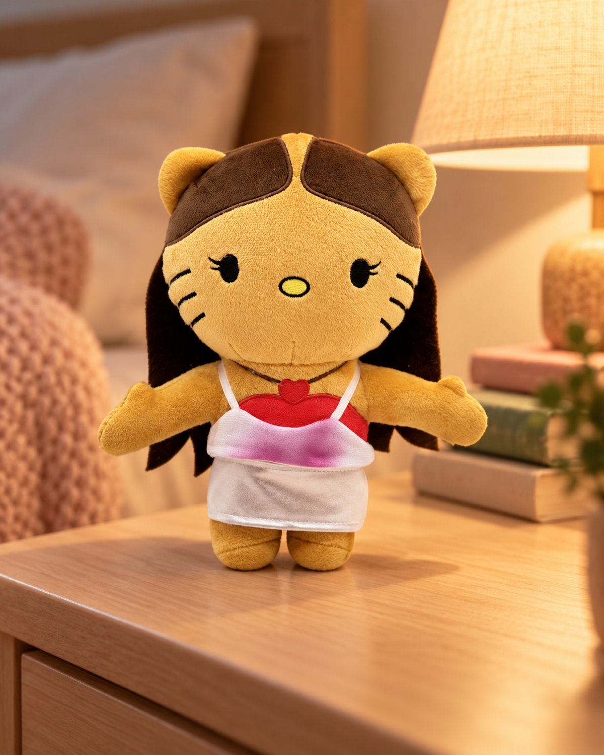 Olivia Rodrigo x Hello Kitty Plush — Heart Top — styled scene 2