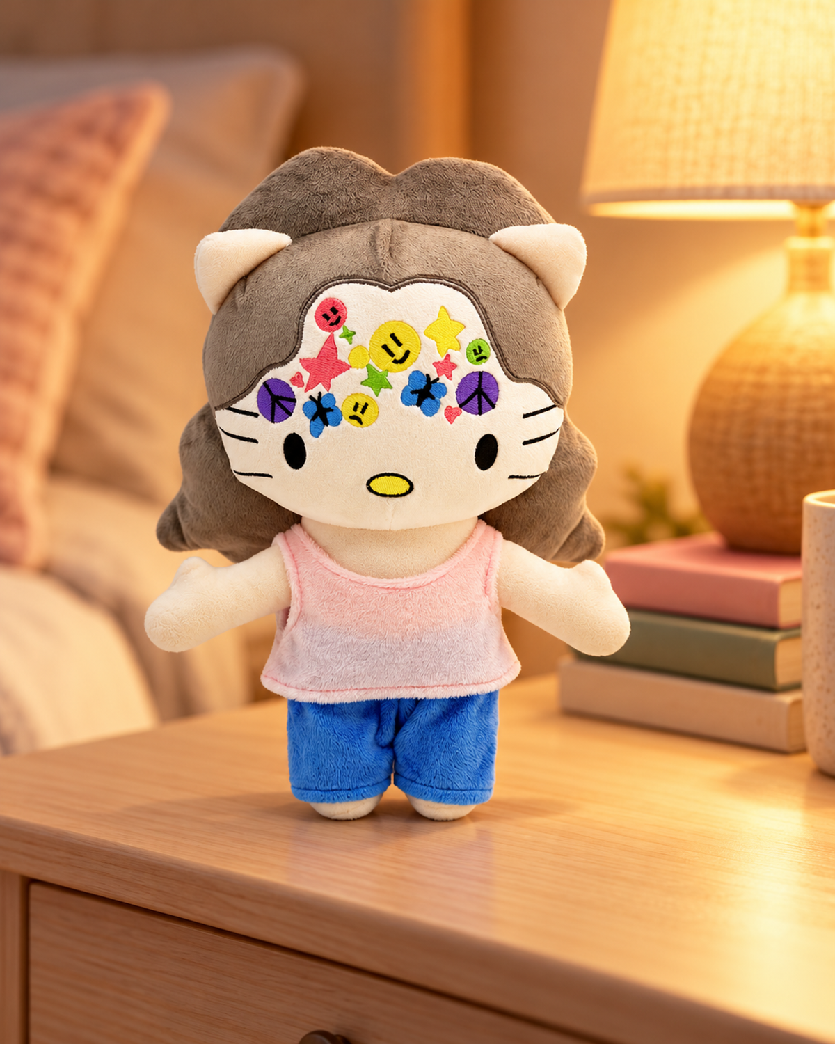 Olivia Rodrigo x Hello Kitty Plush — SOUR — styled scene 2