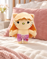Sabrina Carpenter x Hello Kitty Plush — Pink Shorts — styled scene 1