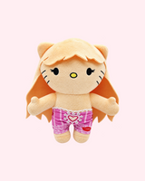 Sabrina Carpenter x Hello Kitty Plush — Pink Shorts — front view