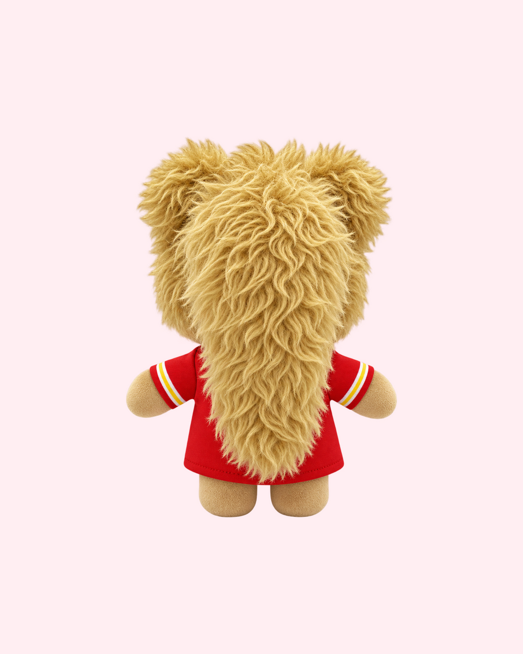 Taylor Swift x Hello Kitty Plush — Red Football Jersey — reconstructed rear view