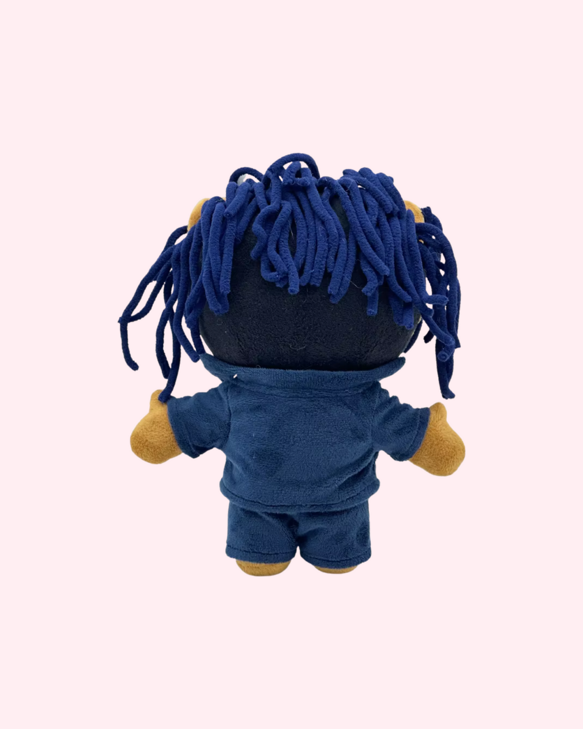 The Weeknd x Hello Kitty Plush — Blue Hair — reconstructed rear view